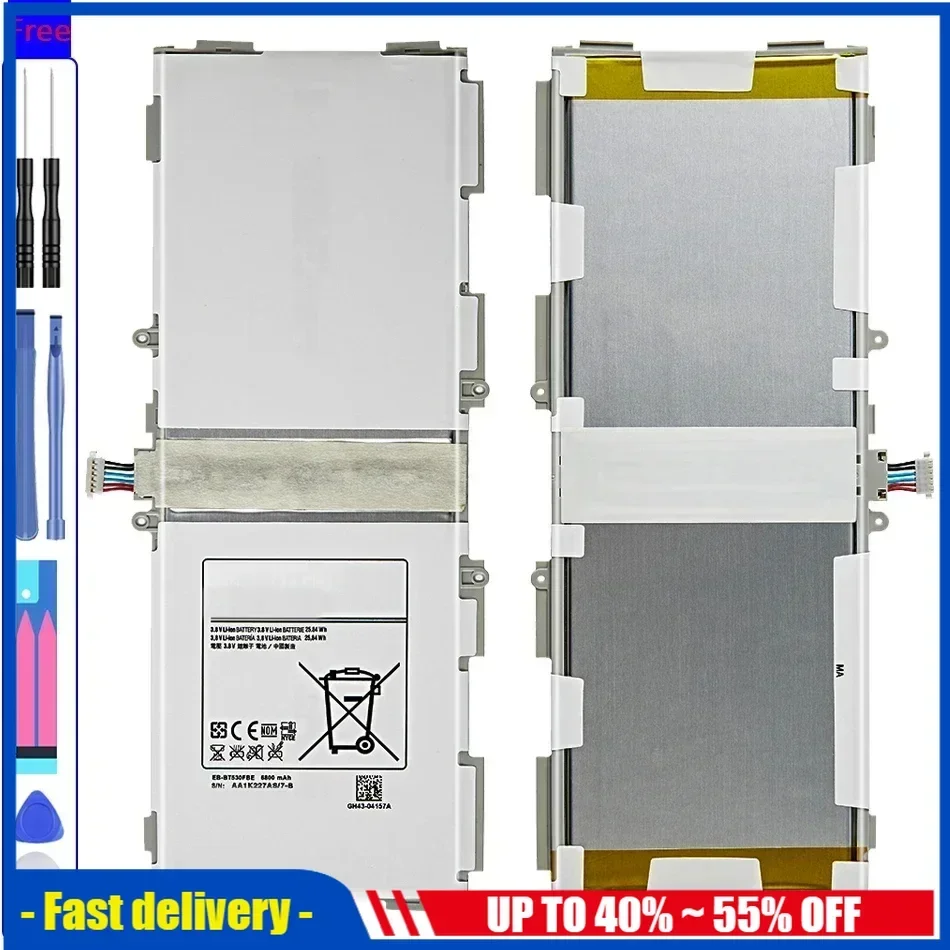 Battery For Samsung Galaxy Tab 4, 7.0, 8.0, 10.1, Tab4, SM T530, T531, T535, T330, T331, T230, T231, T235, SM-T530, SM-T535