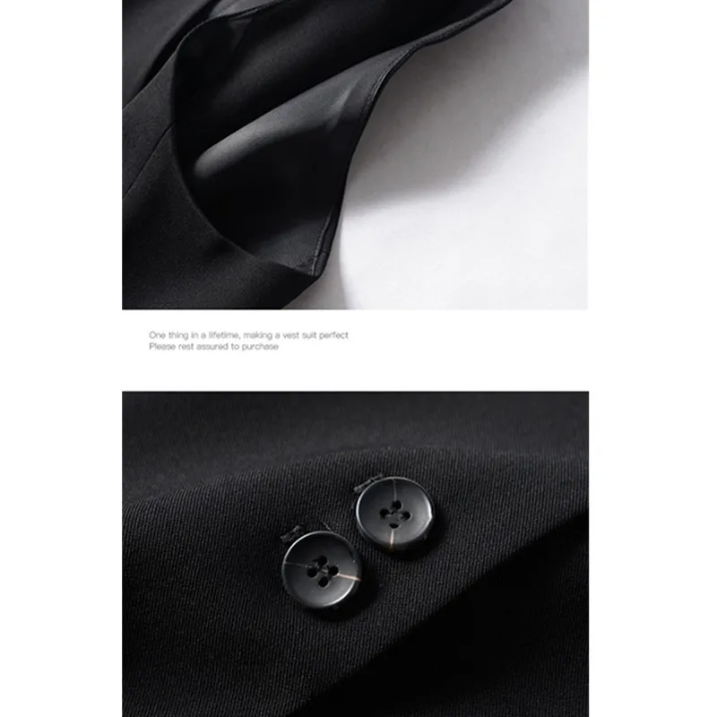 

Новинка весны и лета 2023, женский жилет, корейская мода, куртки без рукавов, костюм, жилеты, женский черный пиджак, жилет, топы