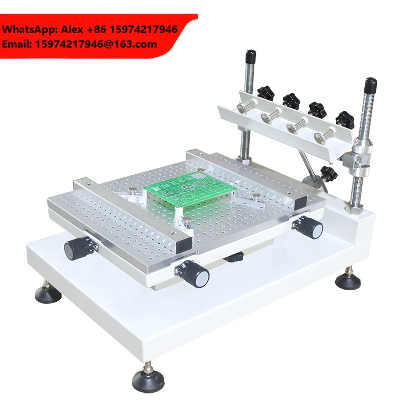 Factory Sale PTR-A300 Smt Solder Paste Printer 250x400mm Pcb Stencil Printer Manual High Precision Solder Paste Stencil Printer