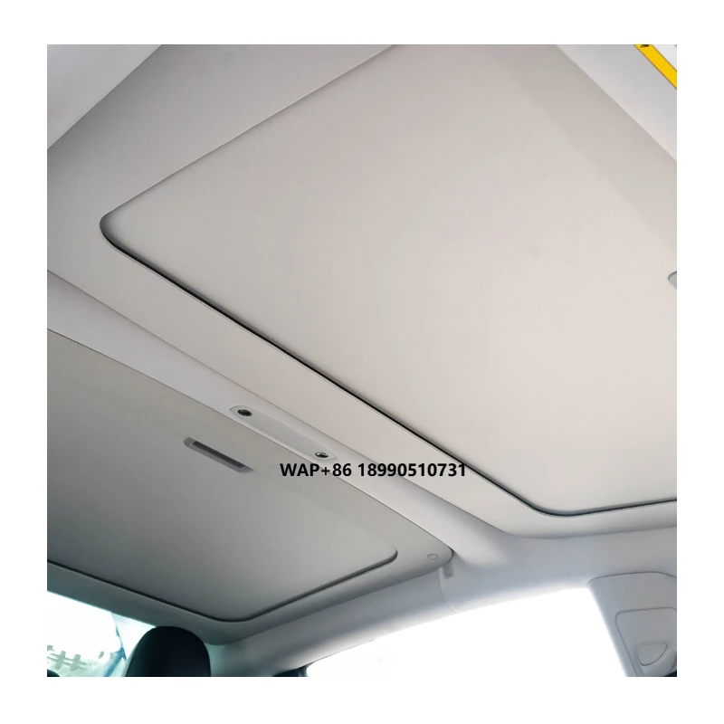 

Lursk Car Interior Accessories Foldable Retractable Car Sunroof Sunshade With Hidden Handles for Model 3 2024