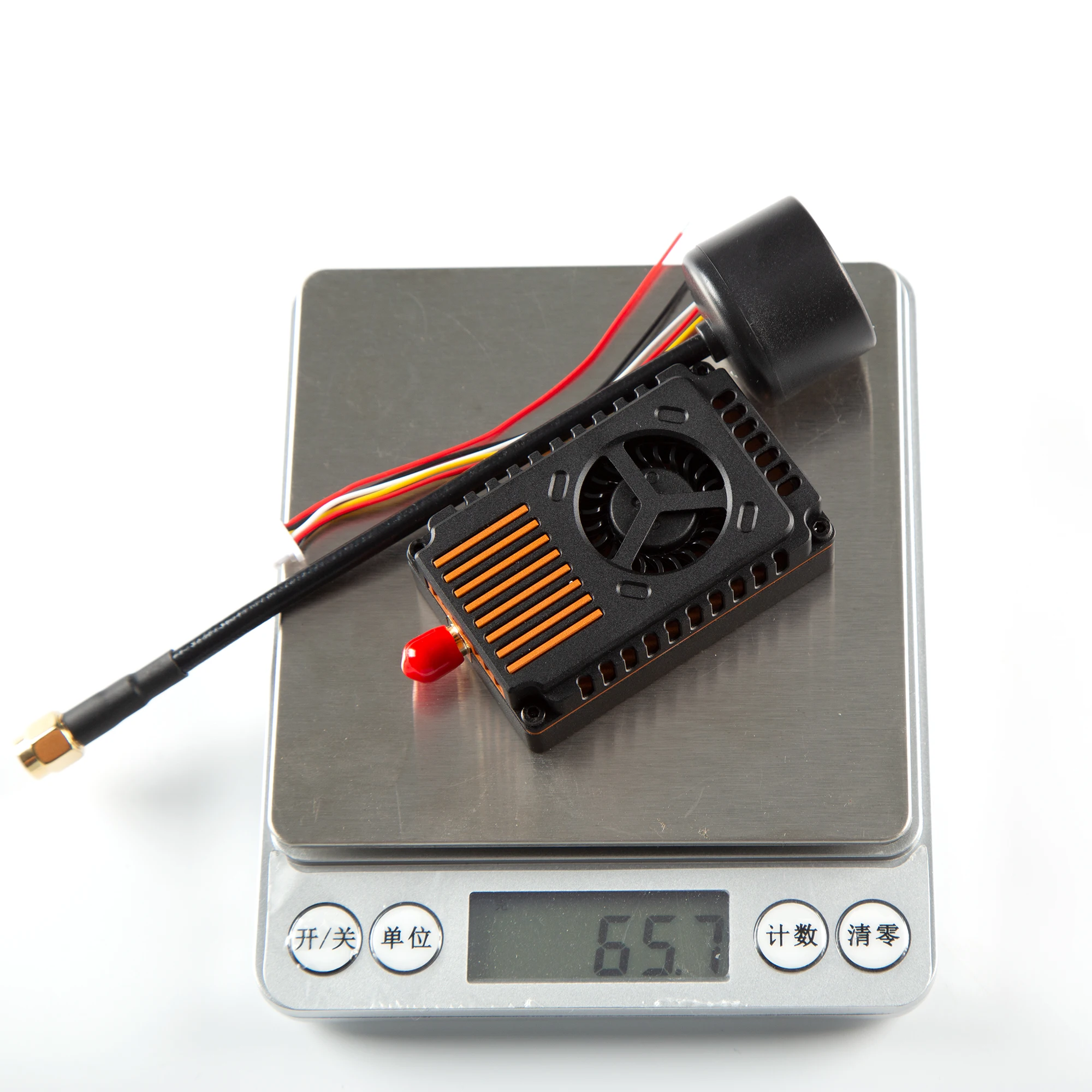 3.3Ghz 10W 고출력 VTX 16채널 비디오 송신기(CNC 쉘 포함) IRC Tramp 프로토콜 지원, FPV 장거리 드론용 3.3GHz VRX