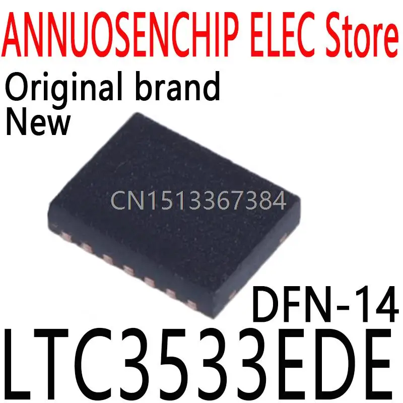 5PCS New and Original LTC3533EDE#TRPBF LTC3533EDE#PBF LT3533 LTC3533 3533 LT DFN-14 IMPORT LTC3533EDE