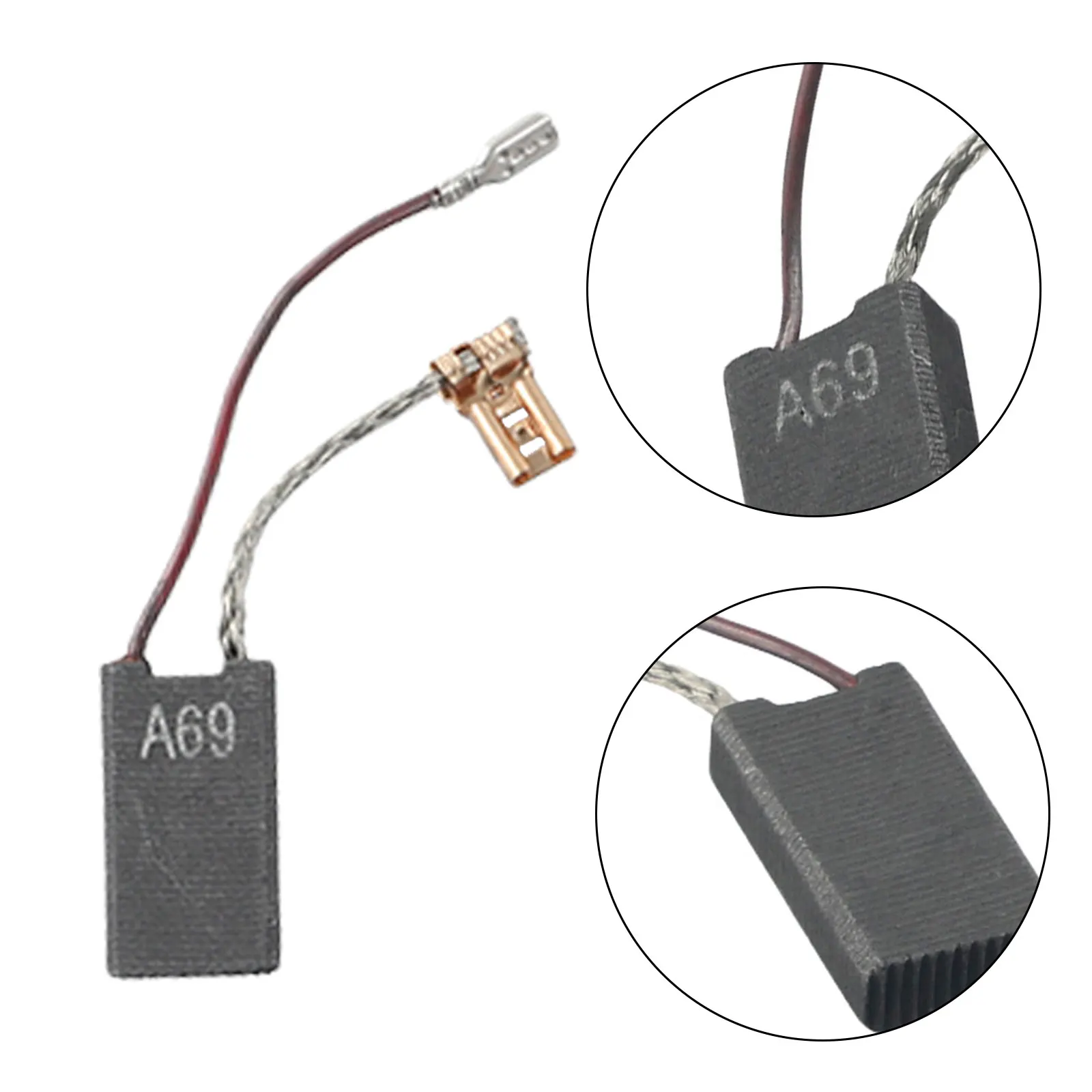 

Набор угольных щеток 12,5x6,4x25,2 мм, 4 шт., новинка для дрели Bosch, сменная угольная щетка для перфоратора