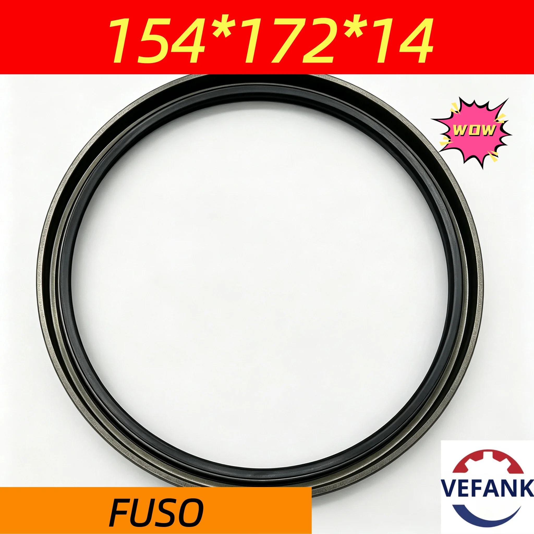 NBR OIL SEAL MC807438 MH002580 TB 154*172*14 Use for FUSO FR FM FS425,525 ,FU4 F4134