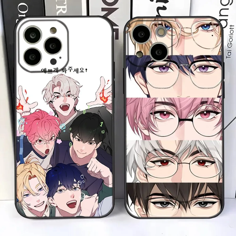 

P-Plave Yejun Bamby Phone Case For iPhone 15,14,13,12,11 Plus,Pro,Max,XR,XS,X,7,8 Plus,SE,Mini Silicone Soft