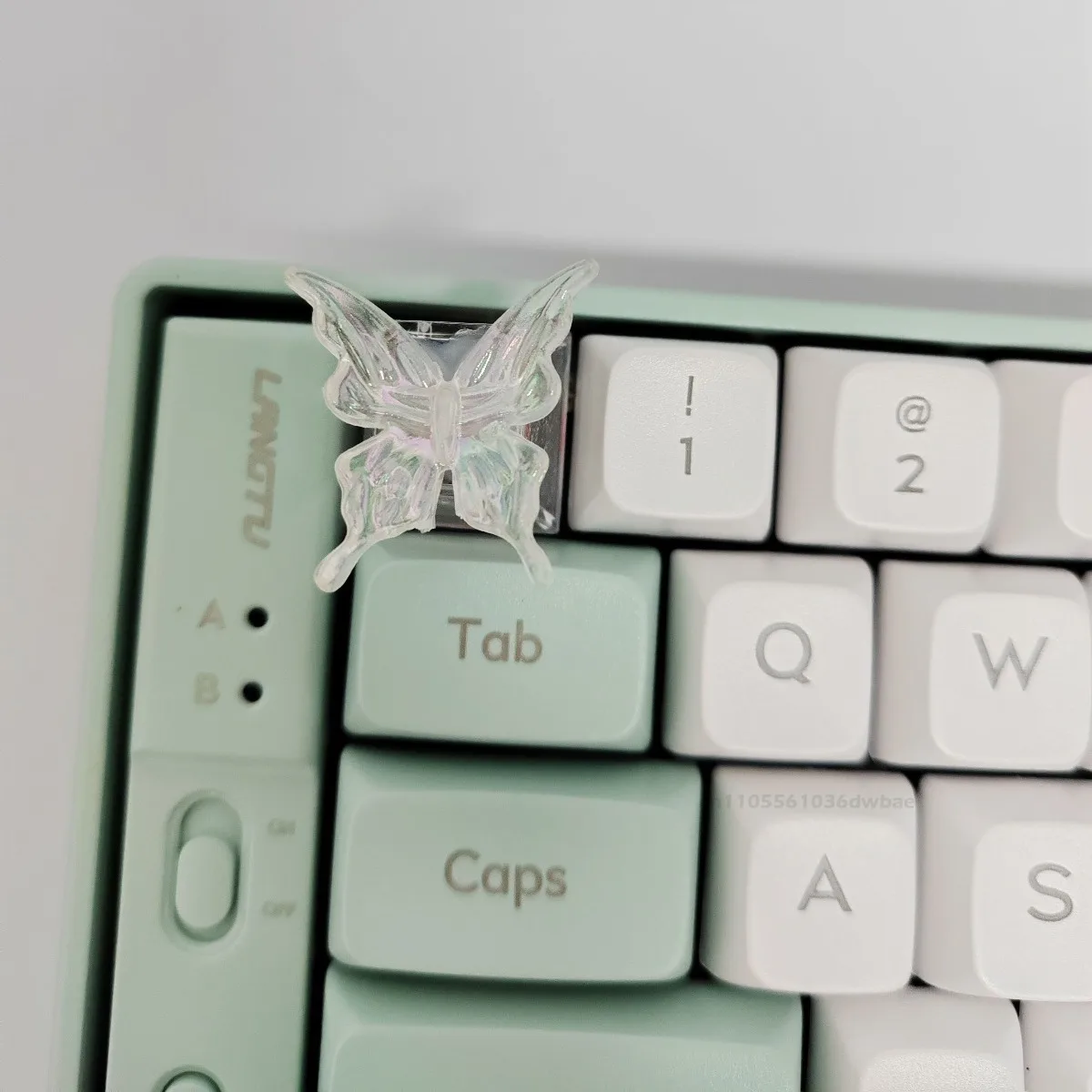 1PC Butterfly Game Keycaps Cute R4 Cherry Profile ESC Key Caps Cross Axis Mechanical Keyboard  Keycap PC Accessories Gift