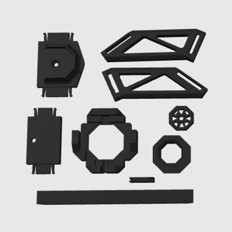 BUILDLY DIY Building Block Wall Display Bracket Wall Mount Holder for LEGO 75389