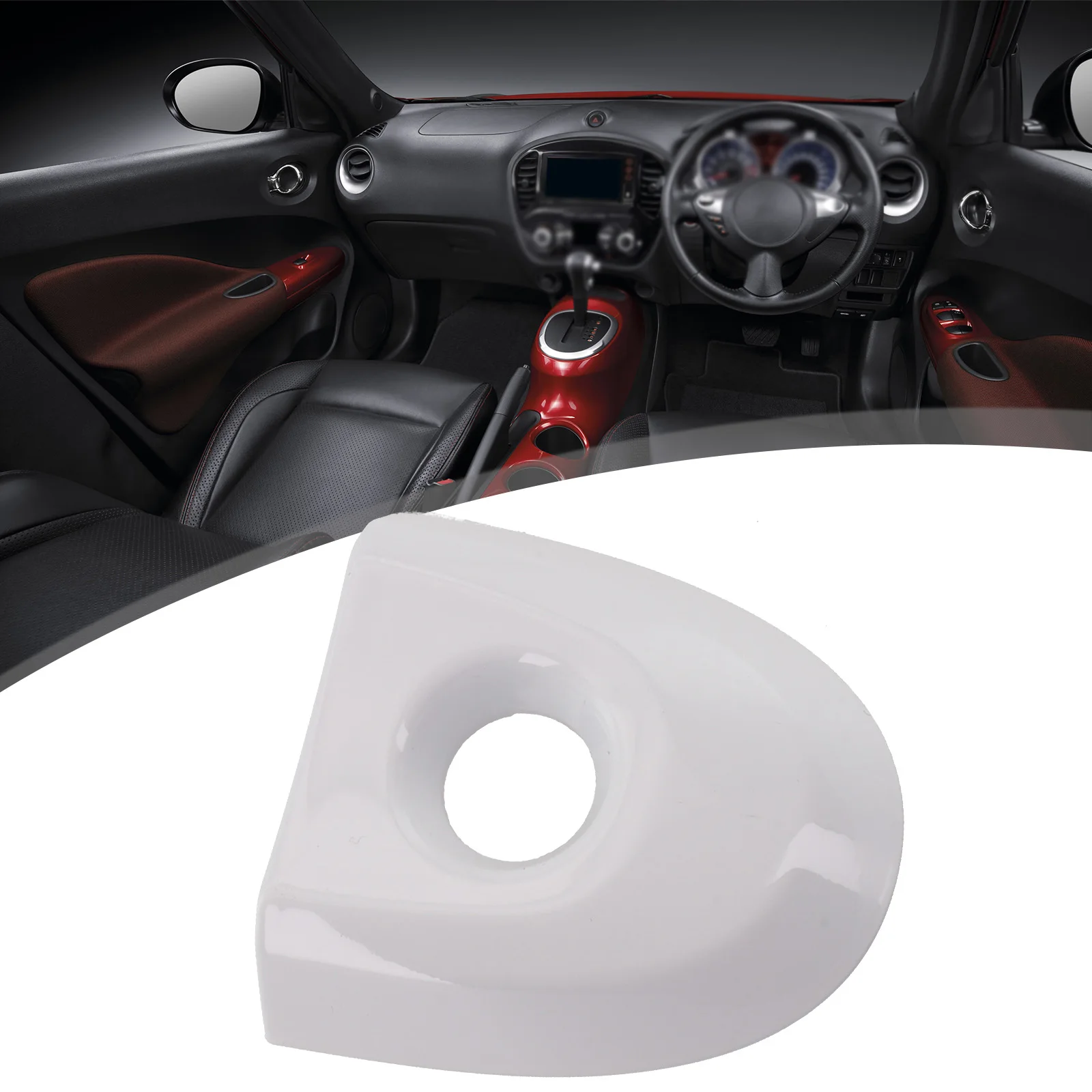 1pc Car Handle Keyhole Cover Front Left Door Handle Keyhole Cover 806441KK0D For Nissan Juke Micra K13 Car Accessories