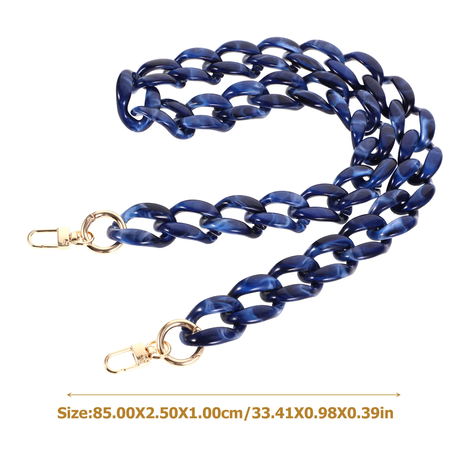 الاكريليك حقيبة سلسلة حزام حقيبة يد سلسلة استبدال محفظة حقيبة الكتف حزام قوي قابل للثقة استخدام متعدد الوظائف