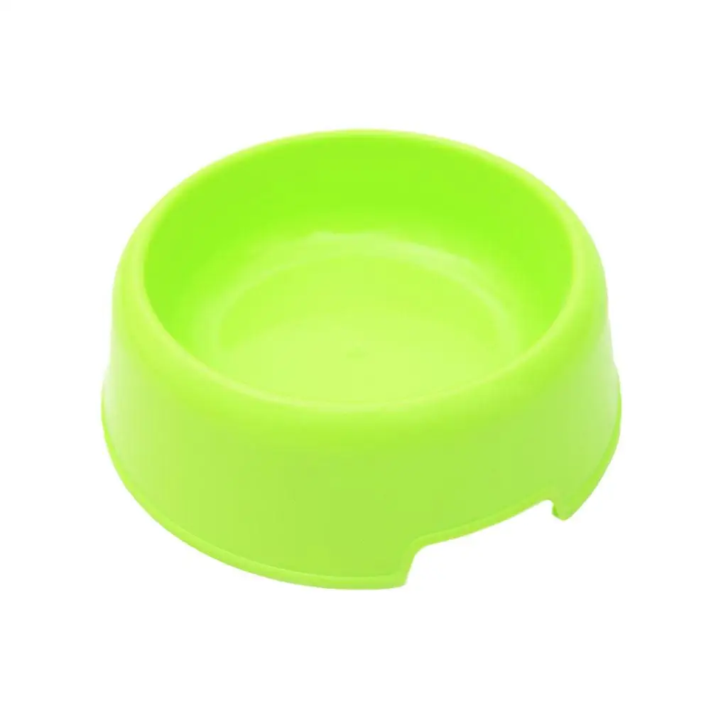 Cute Multi-Purpose Candy Color Plastic Dog Bowls Feeding Feeding Dog Supplies Food Bowls Feeder Cat Water Puppy Pet M5N3