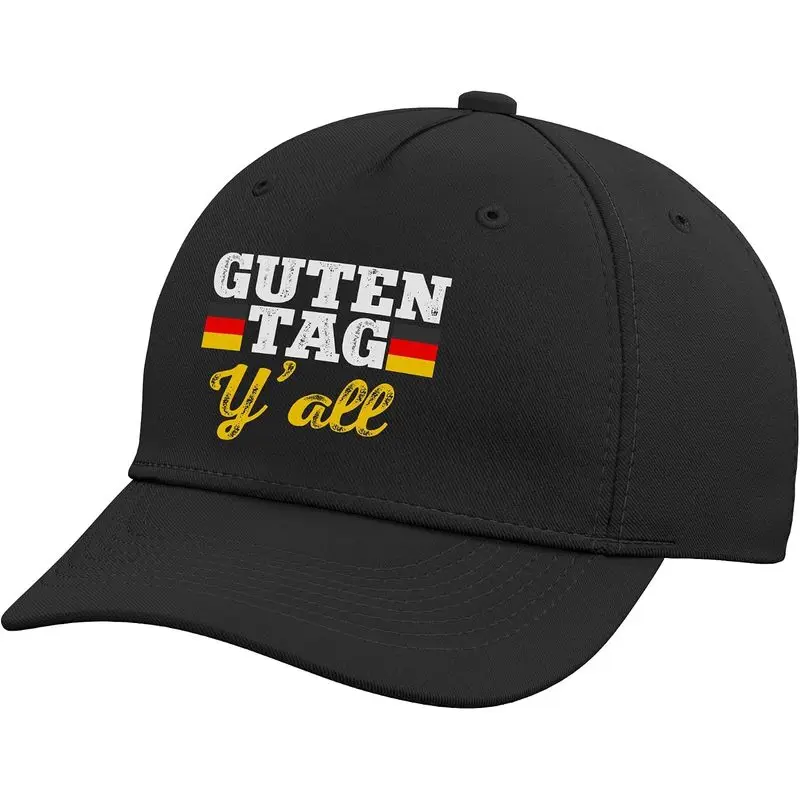 Good Day Y'all German Hello Greetings Germany Adjustable Baseball Cap
