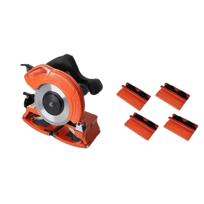 40-250MM Electric small portable PE pipe cutting machine Galvanized steel pipe plastic pipe fire round pipe cutting machine 220V