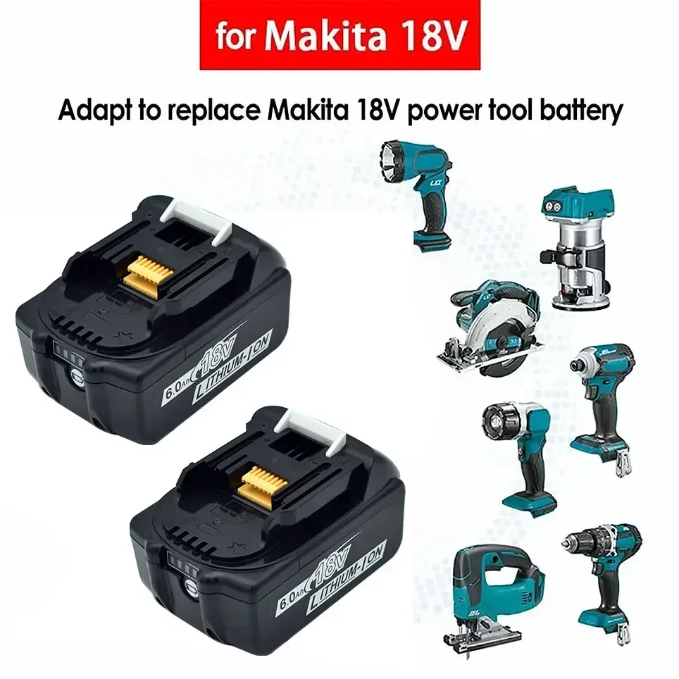 BL1850 Voor Makita 18 V Batterij Oplaadbare Batterij 18650 Lithium-ion Mobiele Geschikt Voor Makita Power Tool BL1860 BL1830 LXT400