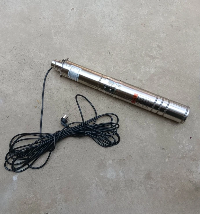 

2" 50mm 0.5HP 110V 60Hz Submersible Deep Well Pump Rotary Screw Water Pump for Home Garden Agriculture