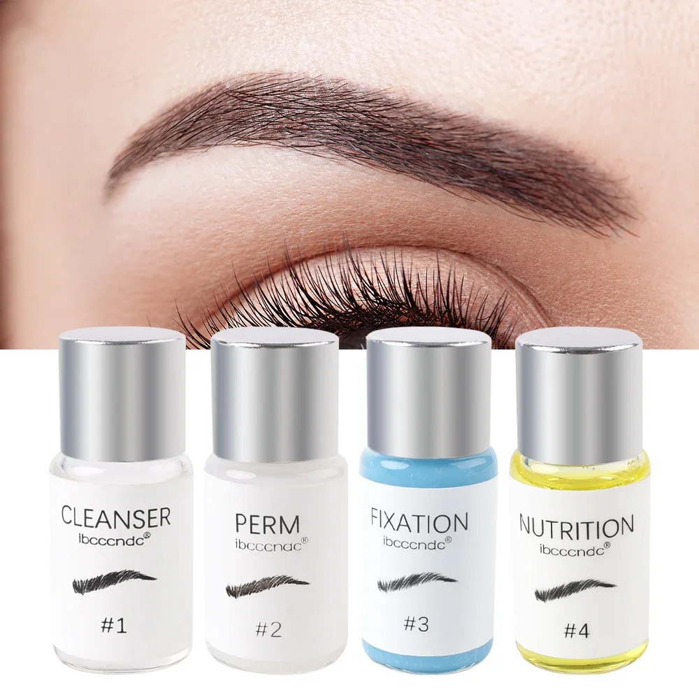 5ml Brow Lamination Kit Eyebrow Perm Lotion Eye Brow Lifting Semi-permanet Beauty Salon Brow Lift Perming Nutrition Eyebrow 1pc