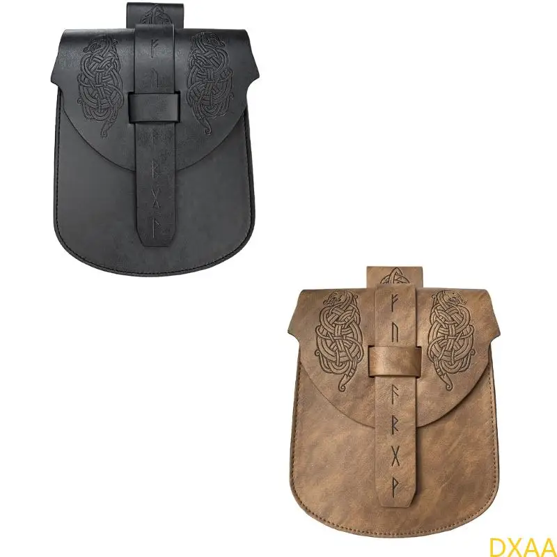 

DXAA Vintage средневековая талия кошелька из тиснена