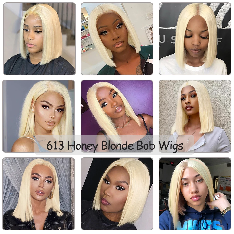 I\'s a wig Synthetic Wigs Short Blonde Wig Straight Bob Wigs for Women Middle Part Highlight Blonde Pink Orange Cosplay Hairs