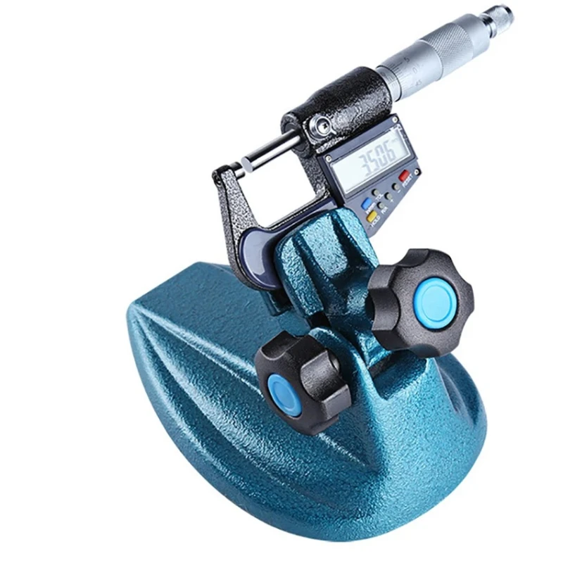 

Digital micrometer screw gauge accessories centimeter card measuring seat bracket angle adjustable universal micrometer bracket