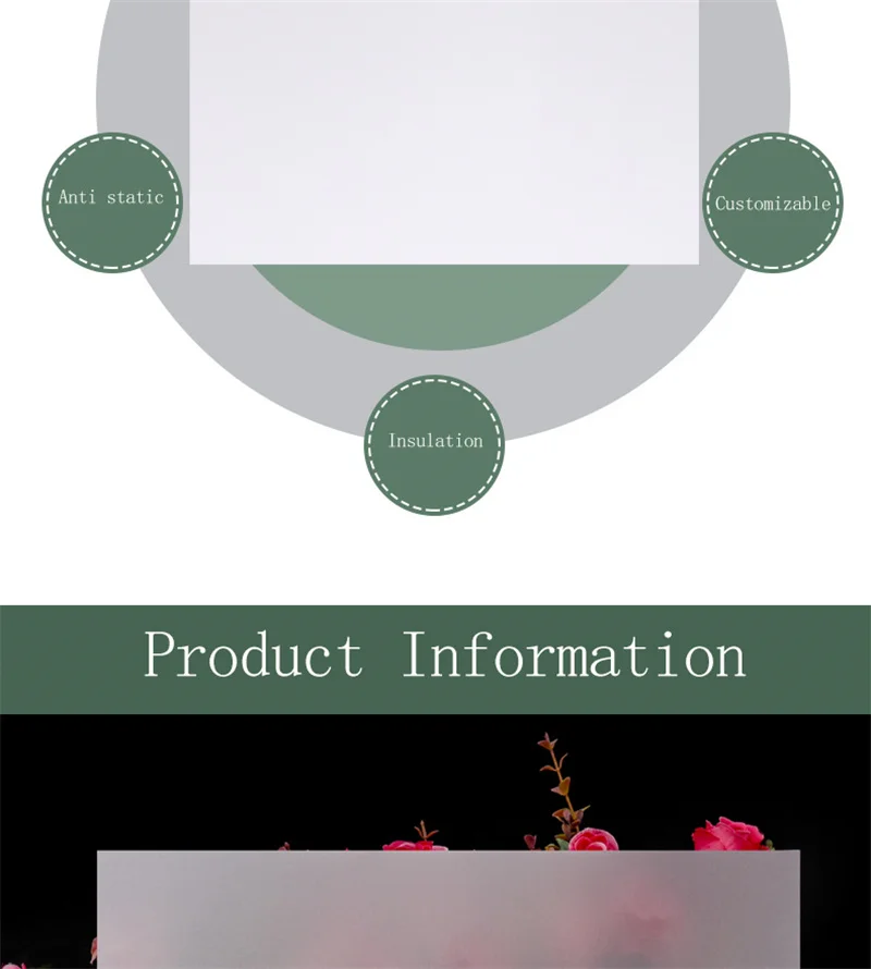 LCD-Bildschirm Diffusor Membran Display Prisma Film LED-Licht Hintergrundbeleuchtung Modul Diffusionspapier – Detail 5
