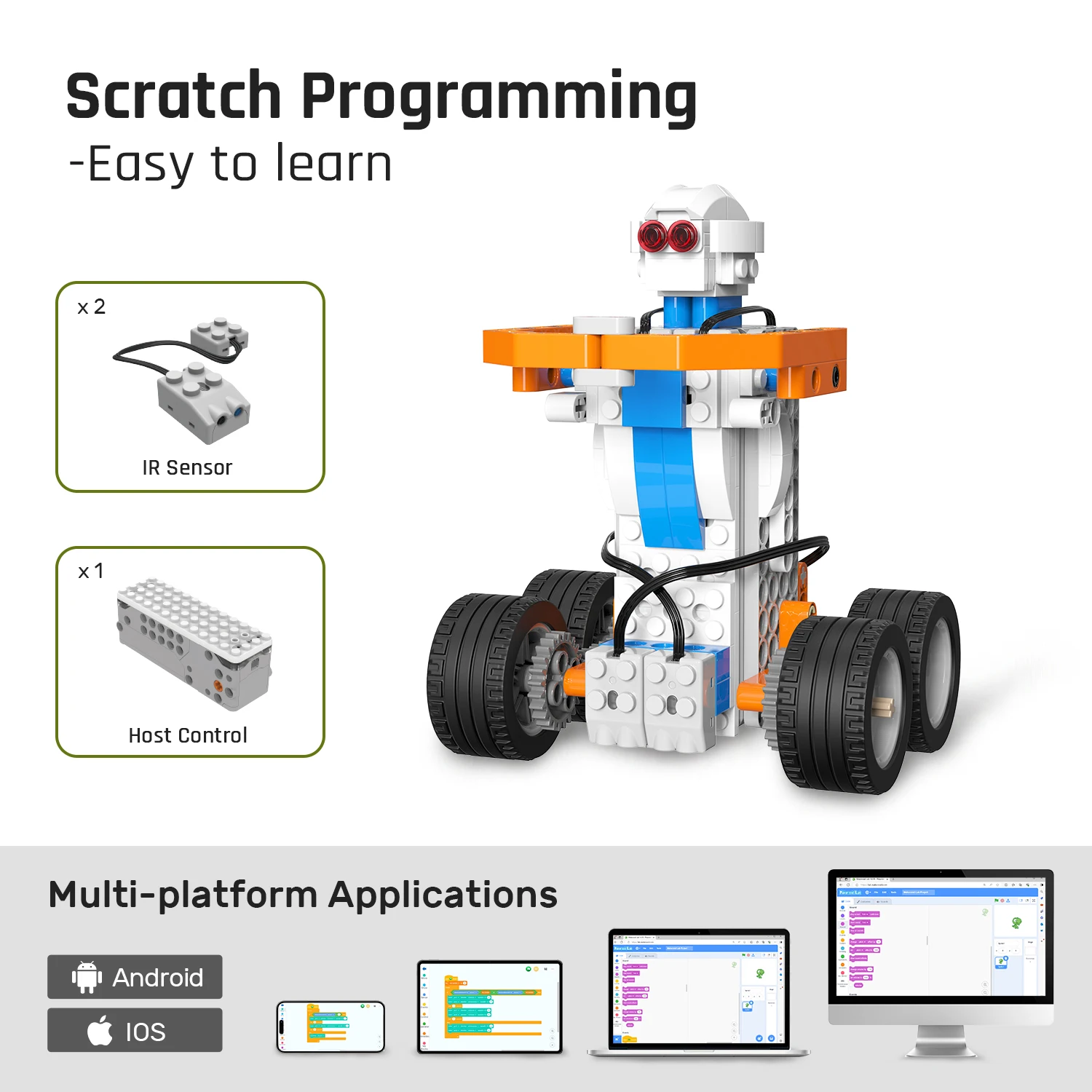 Super Bot DIY Codeerrobot-Kit  - Kids Education Mobile App recensie en prijs