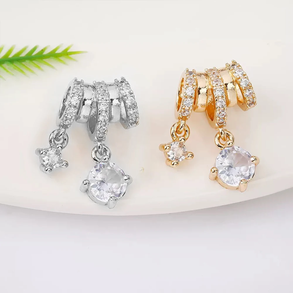 

Сердечный дизайн, 20 шт., 16*21 мм, натуральное золотое покрытие/подвески с цирконием/ручная работа/медный кулон/ювелирные аксессуары/изготовление ожерелья # 195812