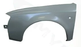 A6 C5 OEM Front Body Panel Kit Radiator Support with Round Fenders & Steel Hood 4B080588M/4B080588A