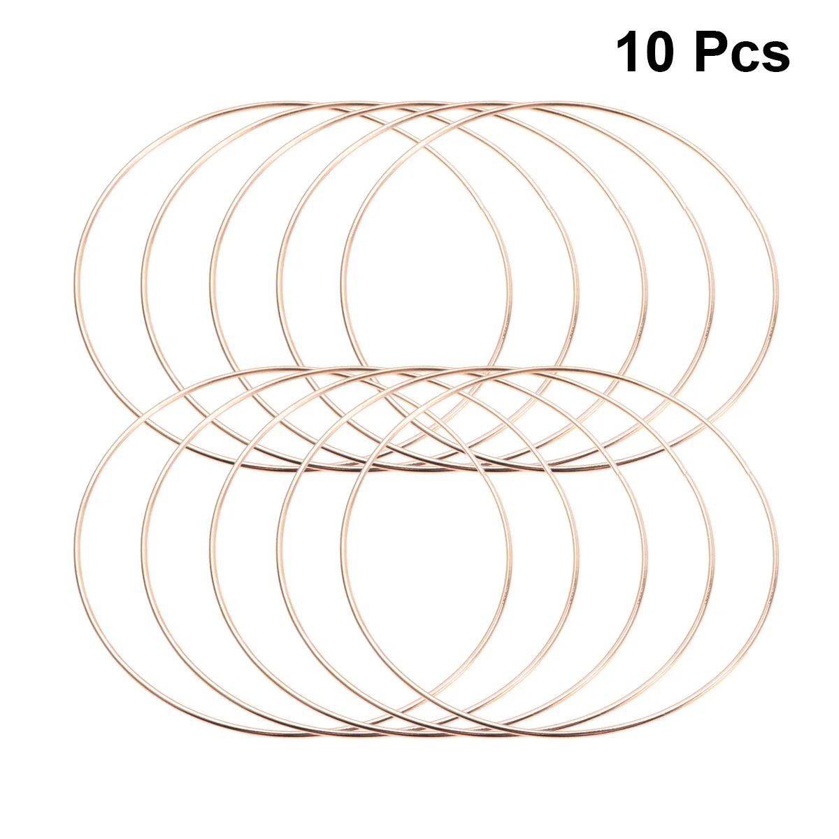 

10pcs Dreamcatcher Accessories 130Mm Metal Ring Diy Hoop For Craft Projects Macrame Plant Hangers Decorative Ornaments