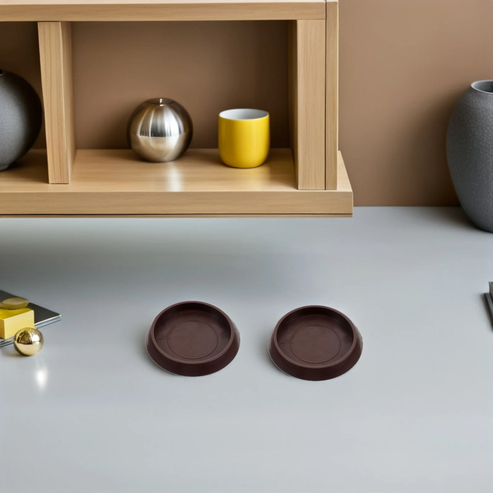 

4pcs Table Leg Pads Plastic Furniture Coasters Non-Slip Chair Wheel Stoppers For Home Hotel Store Use Replaceable Foot Cushions