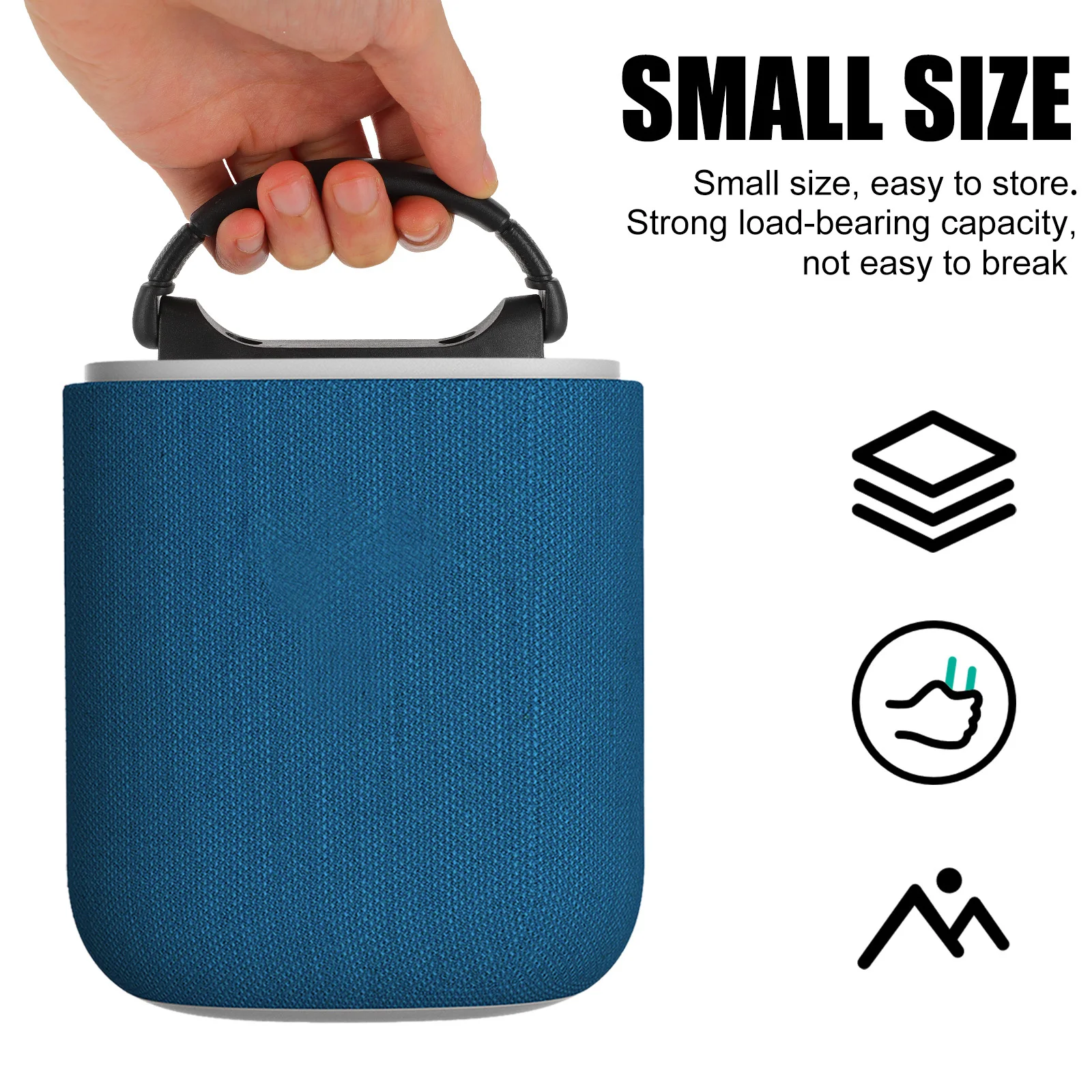 6 قطعة مقابض مكبر الصوت الأسود لخزائن مضخم الصوت الداخلية الخارجية مقبض متين ملحقات مقبض مضخم الصوت الخارجي #5