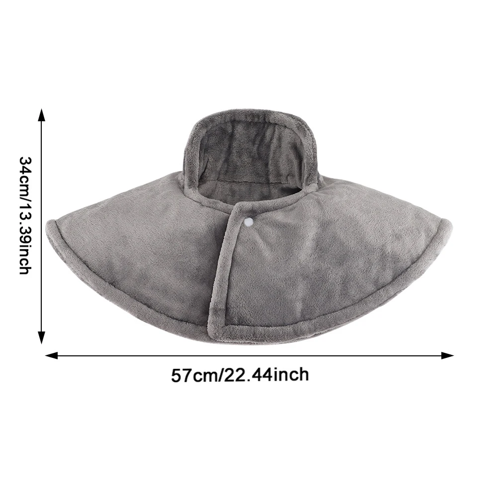 Electric Hot Compress Shoulder Neck Pad Back Warm Shawl Level 9 Temperature 4-speed Timing Relax Portable Neck Protective Gear