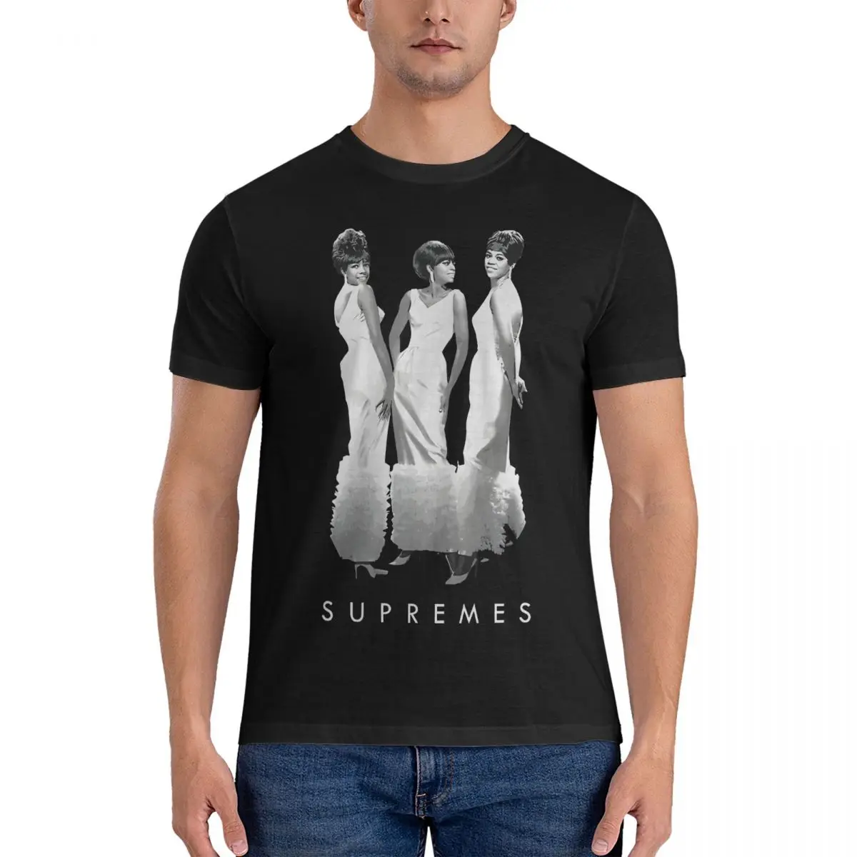 Novelty The Supremes T-Shirt for Men Round Collar Pure Cotton T Shirt B-Beyonce Short Sleeve Tee Shirt New Arrival Tops