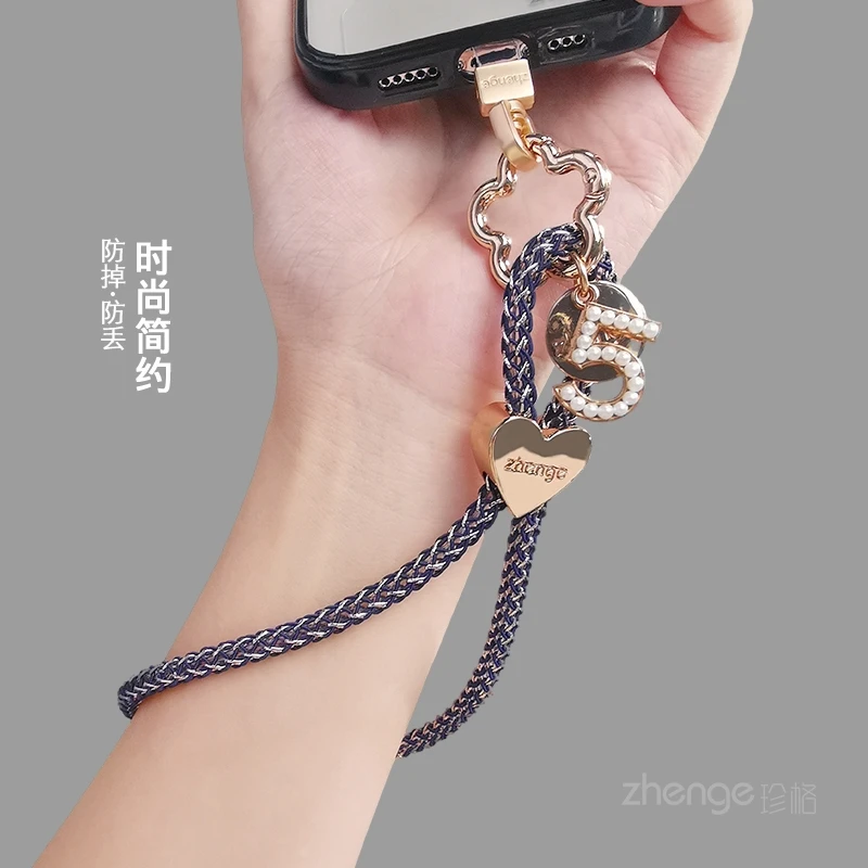 

Ремешок для мобильного телефона, модная женская подвеска, изысканный и высококачественный ремешок на запястье с защитой от потерь, универсальный новый продукт