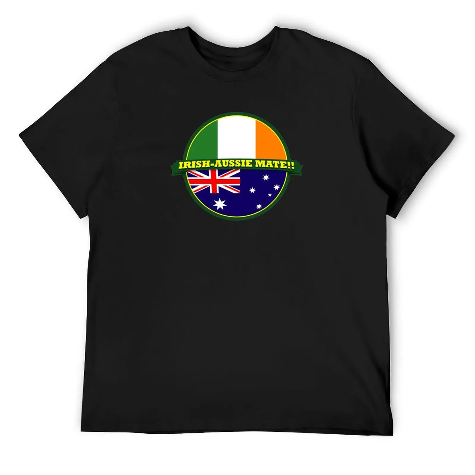 

IRISH-AUSSIE T-Shirt croswit shirt man summer clothes graphic tee shirt football t shirt designer t men