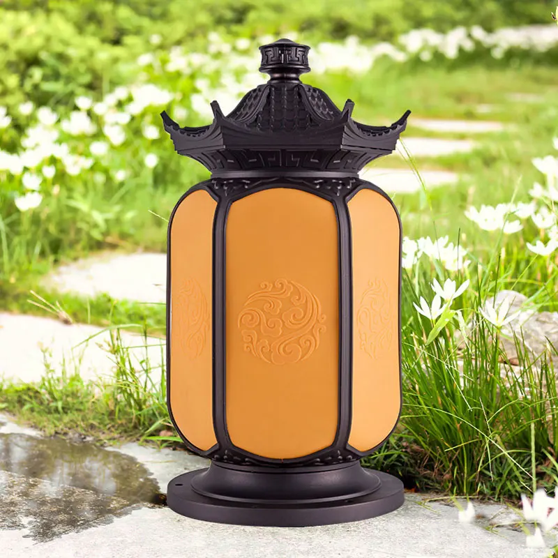 Xiangyun Hexagonal Courtyard Outdoor Waterproof Villa Garden Retro Landscape Light