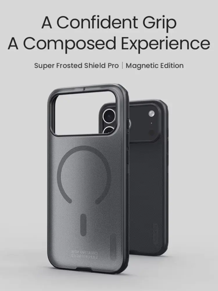 Nillkin do iPhone 18 Pro Max 17 Pro Max 17 Air 16 Pro Max 16 Plus Magnetyczne etui ochronne Pro na telefon, odporne na odciski palców. — zdjęcie produktu 6
