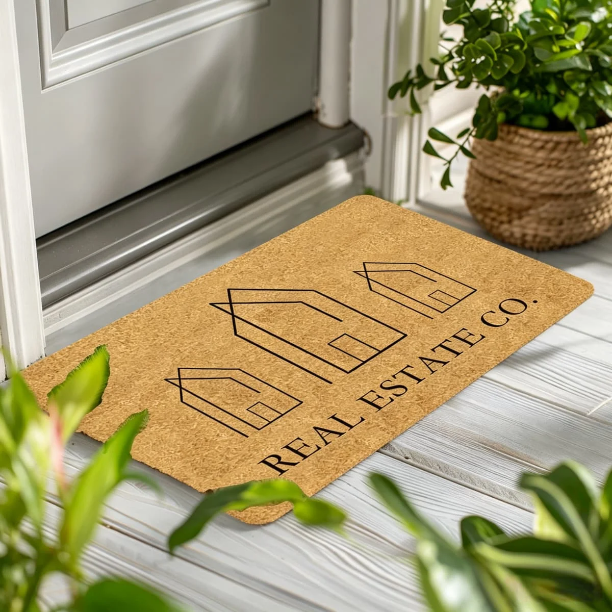 Customized Multi-Purpose Personalized Door Mats with Exclusive Family Names and Images for Kitchen  Dining Bedroom Living Room