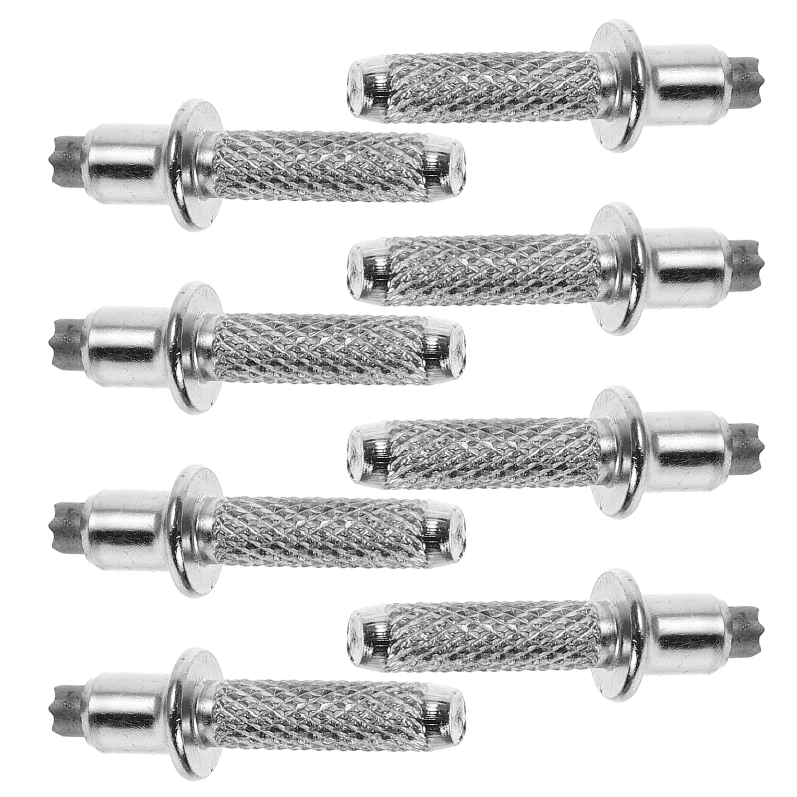 

8pcs Tungsten Steel Hiking Pole Tips Anti Slip Trekking Cane Accessories Durable Wear Resistant Walking Stick Replacement