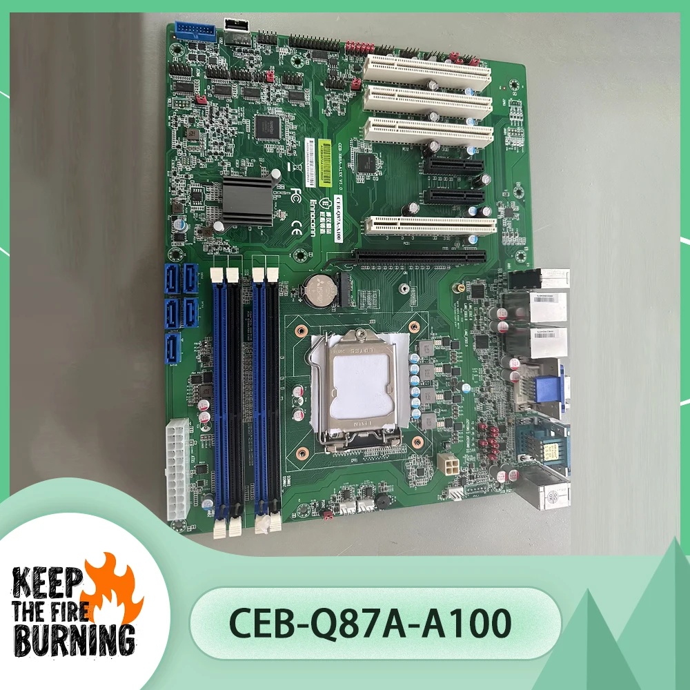 For Dual Port Industrial Control Motherboard CEB-Q87A-A100