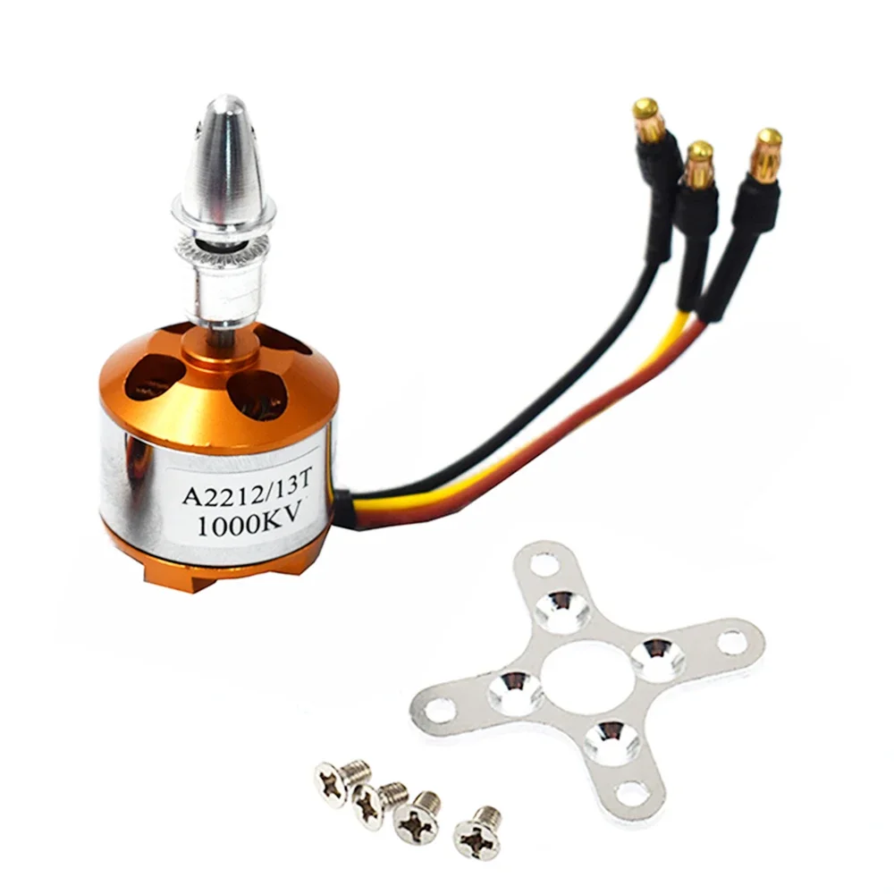 A2212 930KV 1000KV 1400KV 2200KV 2450KV 2700KV Brushless Motor for RC Fixed wing aircraft with multiple axes 3D trainer aircraft