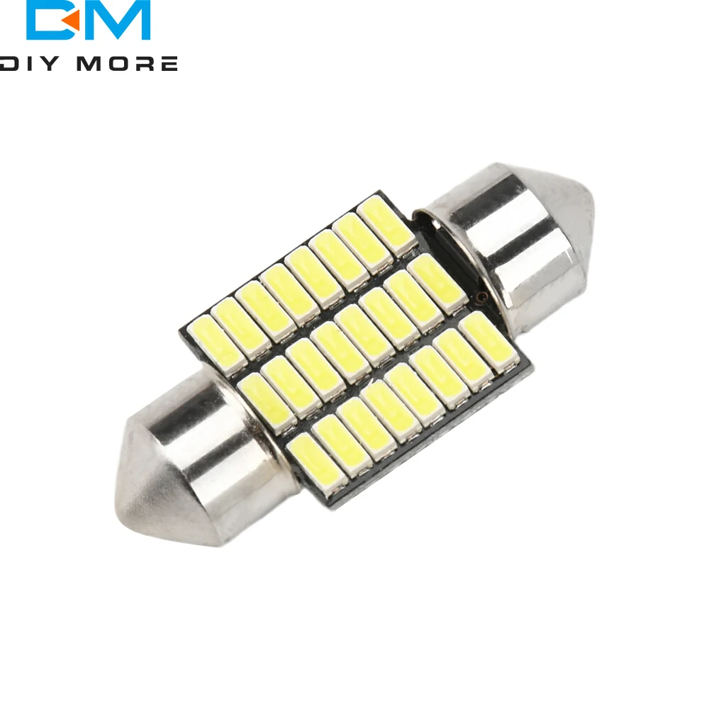 12V 2W Car Interior Ceiling Trunk License Plate Light 24/30/36/39 LED SMD 300LM Light for Roof Lights Map lights Trunk Lights