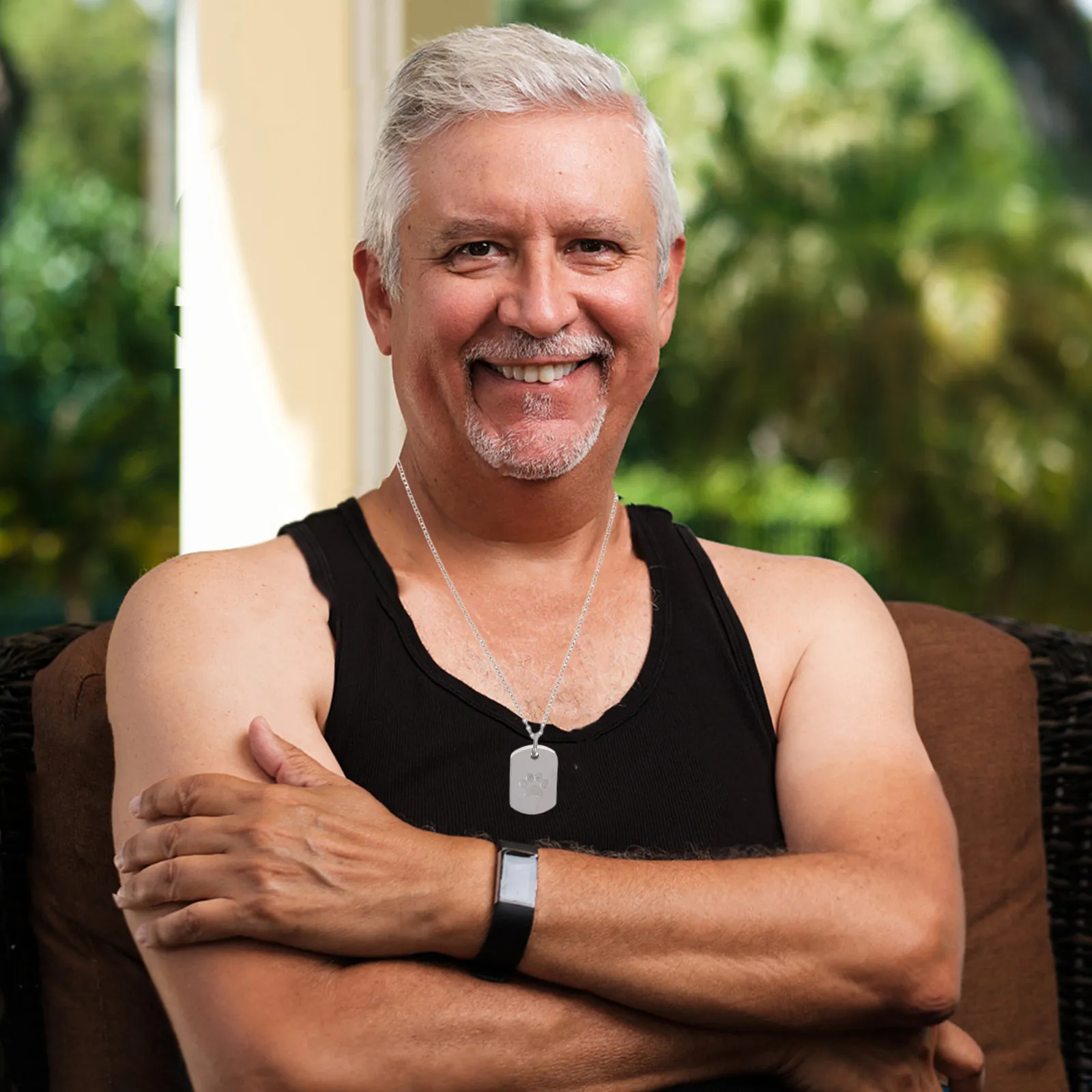 

2Pcs Pet Ashes Pendant Necklace Paw Paw Print Urn Necklace Cremation Jewelry Memorial Keepsake Dog Bone Urn Ashes Pendant