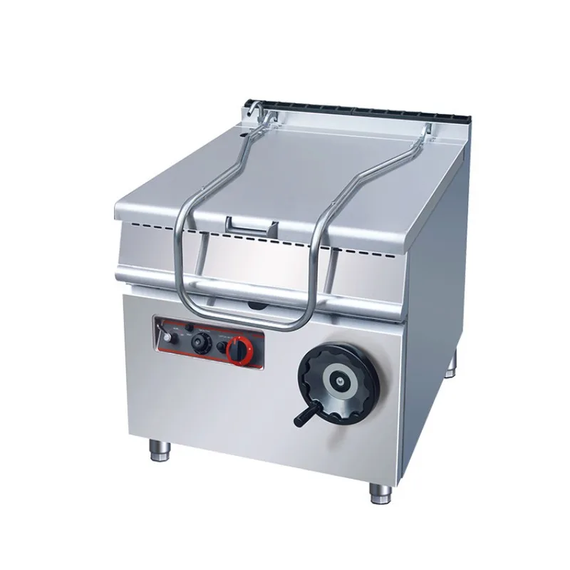 

Gas electric heating tilting wok, all stainless steel kitchen wok
