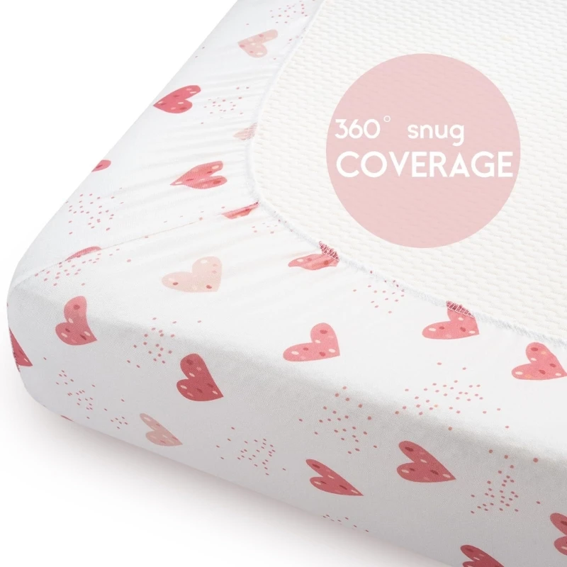 Baby Bassinet Fitted Sheet Soft Breathable Protective Sleeve Case for Boys Girls Drop shipping