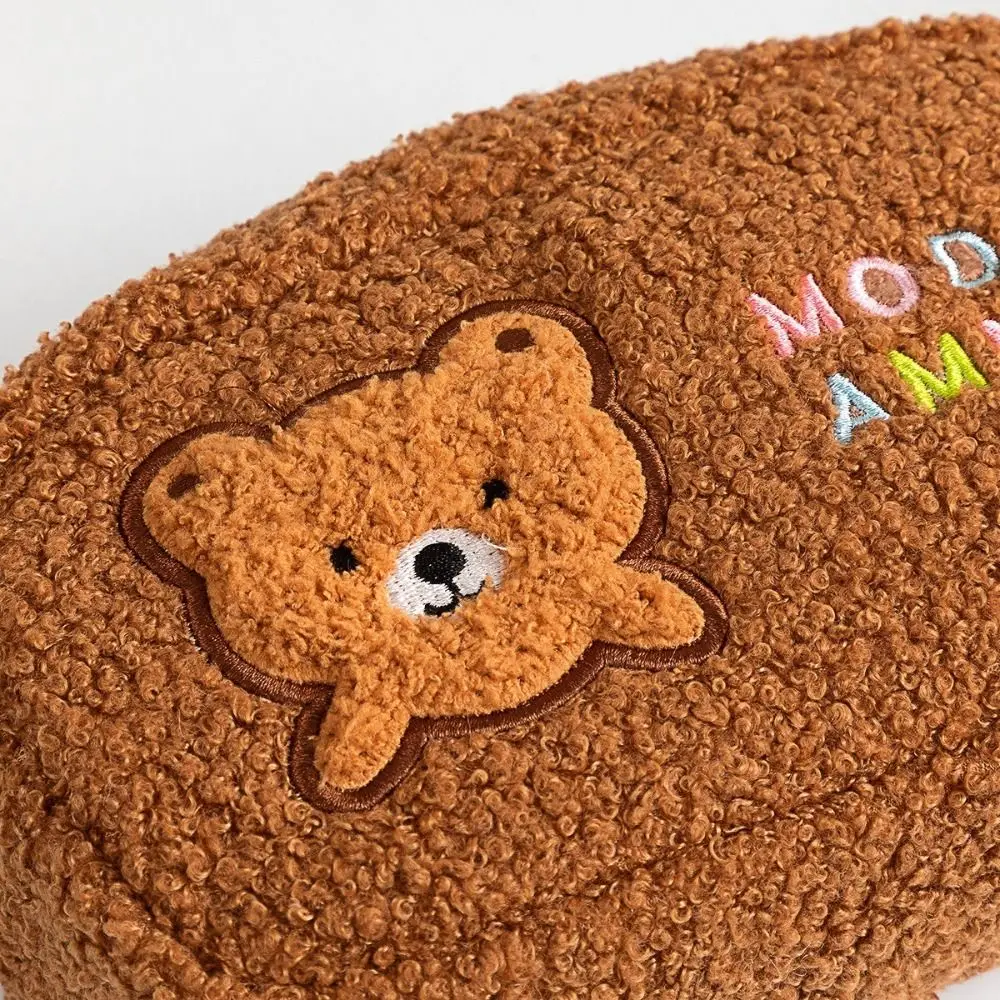 Leuke pluche pennenzak Multifunctionele briefpapiertas met grote capaciteit Etui Studenten