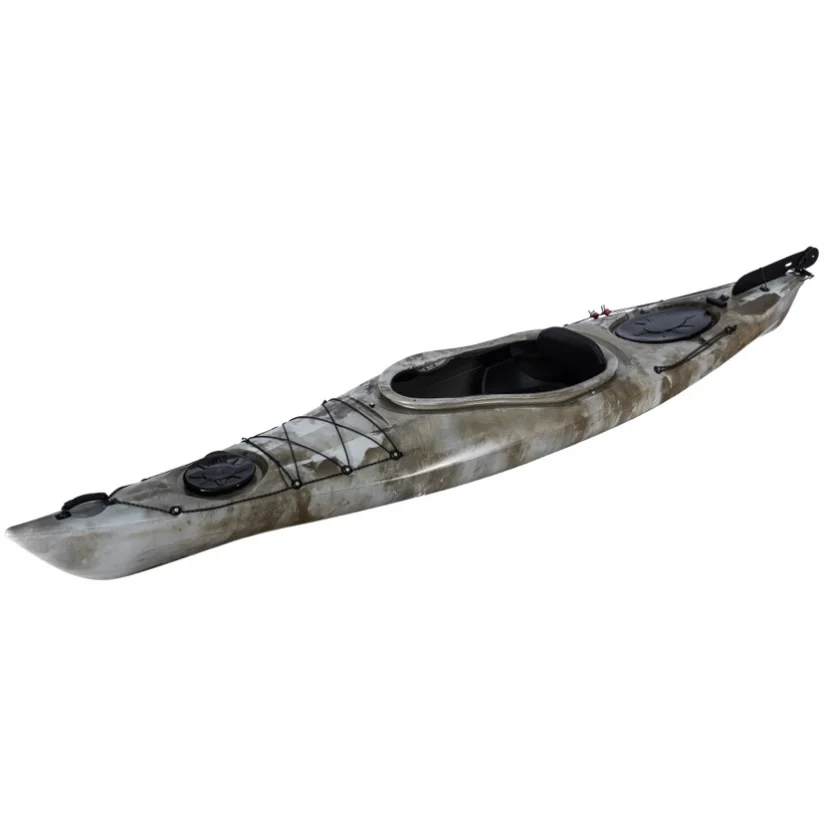 UV And Abrasion Resistant Sit In One Person Kayak With Adjustable Foot Braces