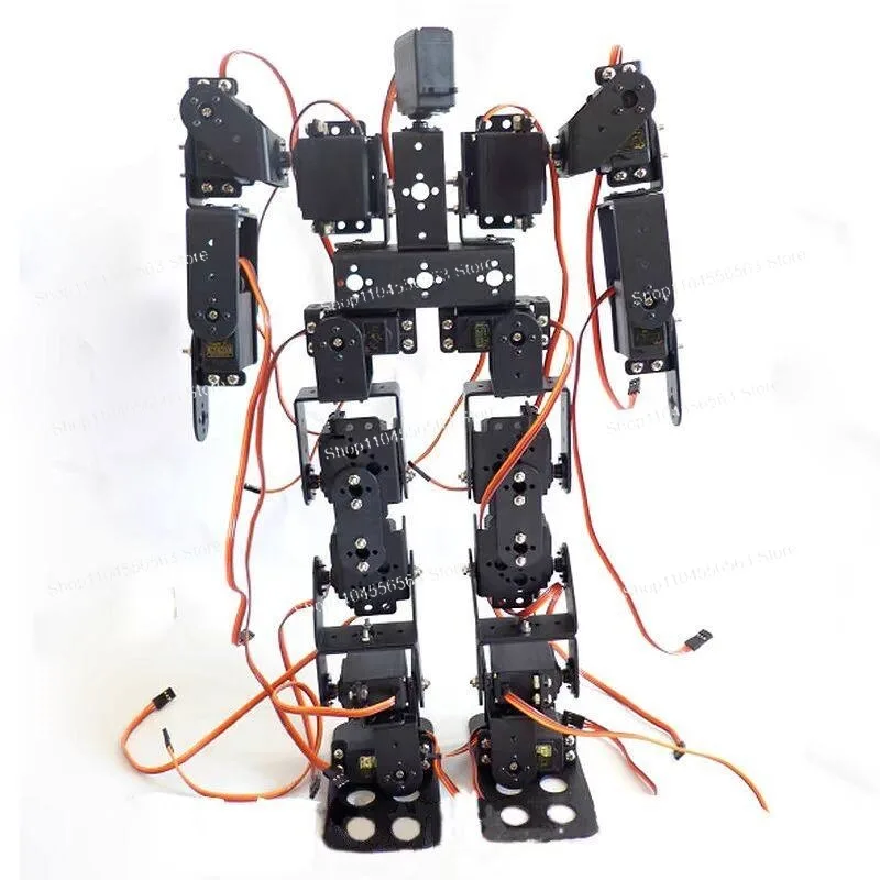 17 Degree Of Freedom Biped Humanoid Robot Full Bracket Parts For Walking Robot