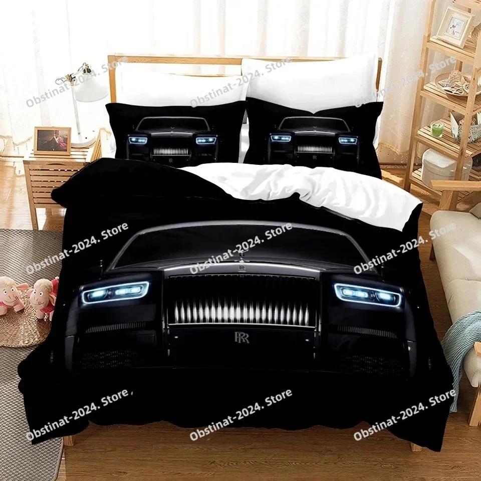 

Sports Car Duvet Cover Set Luxury High Quality 3D Printed Bedding Double Queen King Bedclothes Adults Boys Home Textile