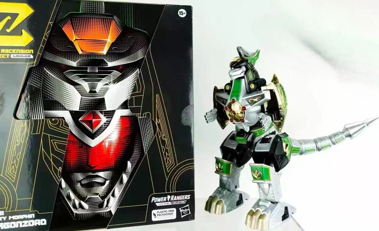 Auf Lager: Hasbro PowerRanger Dinosaurier-Team Drachengott Zode Drachen-Kaiser Caesar Roboter