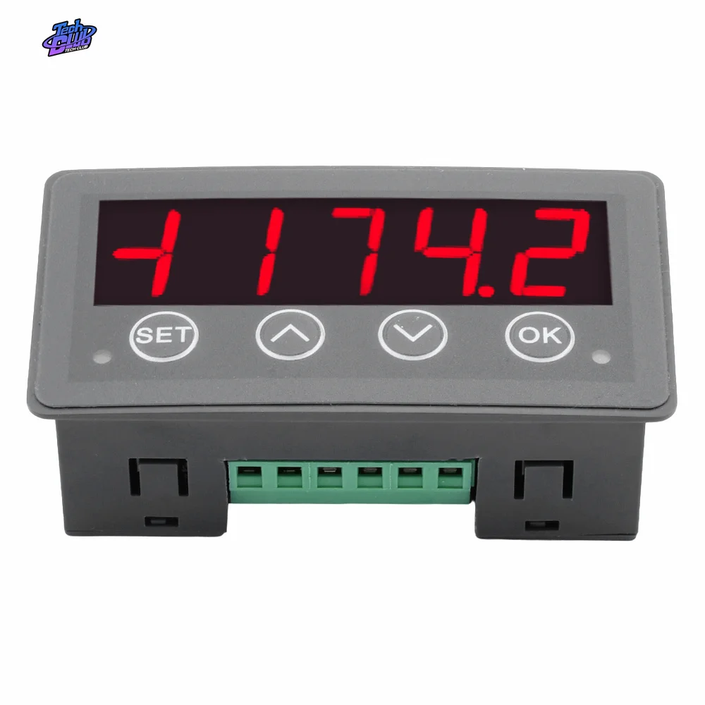 Digital Display Meter Modbus-RTU Analog Signal Input Indicator Process Panel Meter RS485 Port