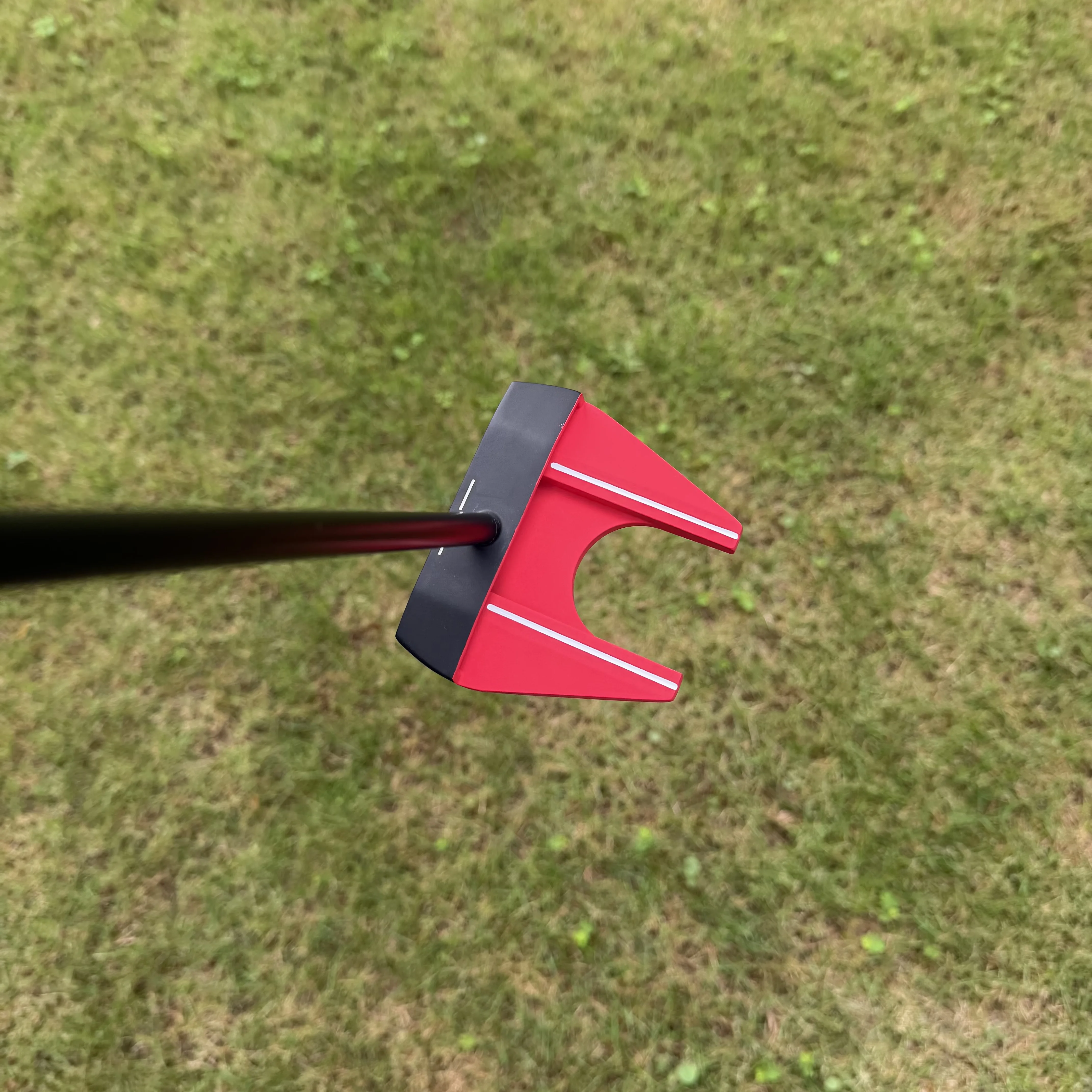 Premium 34" Golf Mallet Putter Right Handed, Face-Balanced with 19-Degree Line Groove Insert for True Roll & High MOI. view 5